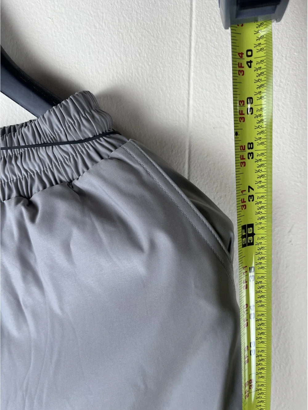 Sixth June NYLON Tech Cargo Jogger Pants Grey Men's Small